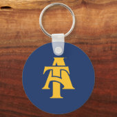 North Carolina A&T State University | A LOGO Sleutelhanger (Achterkant)