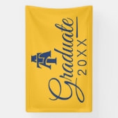 North Carolina A&T State University | A LOGO Spandoek (Verticaal)