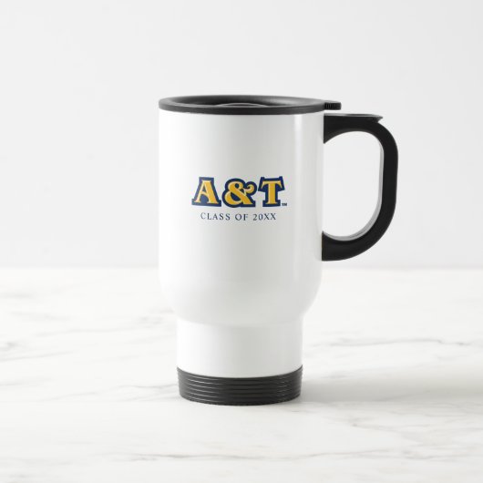 North Carolina A&T State University | A&T Wordmark Reisbeker (Rechts)