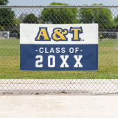 North Carolina A&T State University | A&T Wordmark Spandoek (Insitu)
