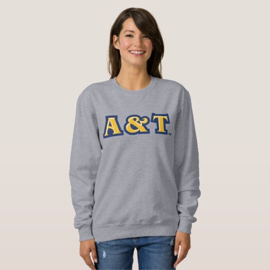 North Carolina A&T State University | A&T Wordmark Trui (Voorkant volledig)