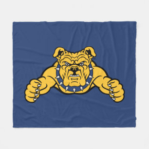 North Carolina A&T State University   Bulldog Fleece Deken