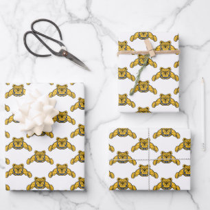North Carolina A&T State University Bulldog Inpakpapier Vel