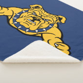 North Carolina A&T State University | Bulldog Sherpa Deken (3/4)