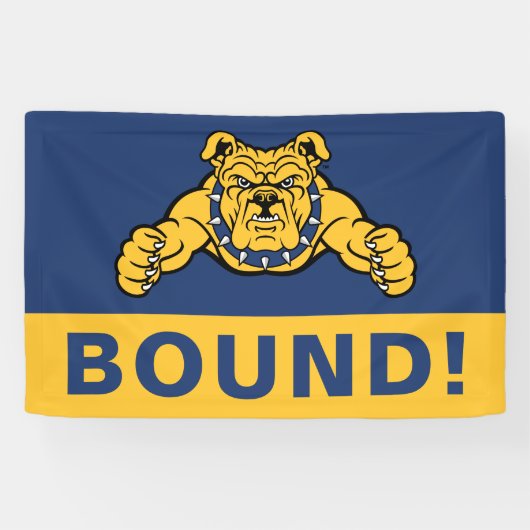 North Carolina A&T State University | Bulldog Spandoek (Horizontaal)