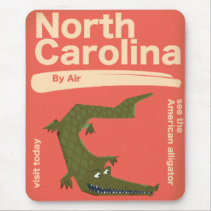 North Carolina Alligator reisposter Muismat