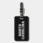 North Carolina Bagagelabel (Voorkant verticaal)