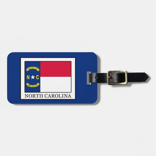 North Carolina Bagagelabel (Voorkant horizontaal)