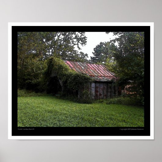 North Carolina Barn #3 Poster (Voorkant)