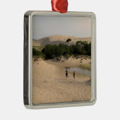 North Carolina Beach Metalen Ornament (Rechts)