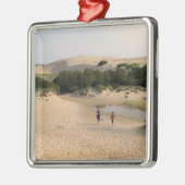 North Carolina Beach Metalen Ornament (Links)