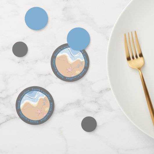 North Carolina Beaches Confetti (Groep)