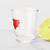 North Carolina Belong State Map Shot Glas (Rechts)