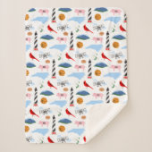 North Carolina Blanket Sherpa Deken (Voorkant)
