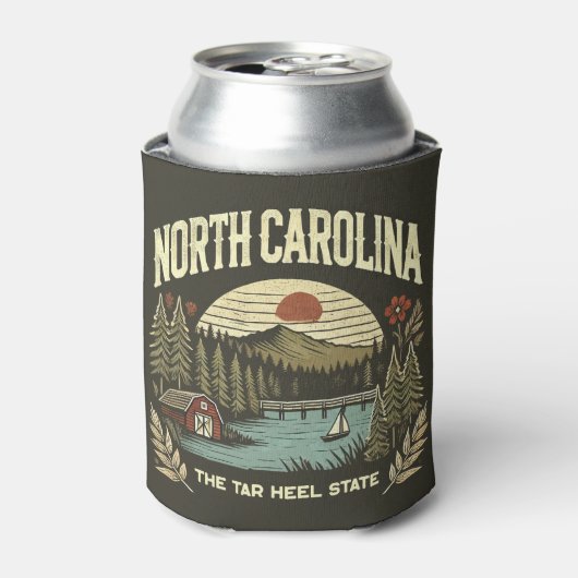 North Carolina Blikjeskoeler (Blikje Voorkant)