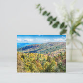 North Carolina Blue Ridge Parkway Smoky Mountains Briefkaart (Staand voorkant)