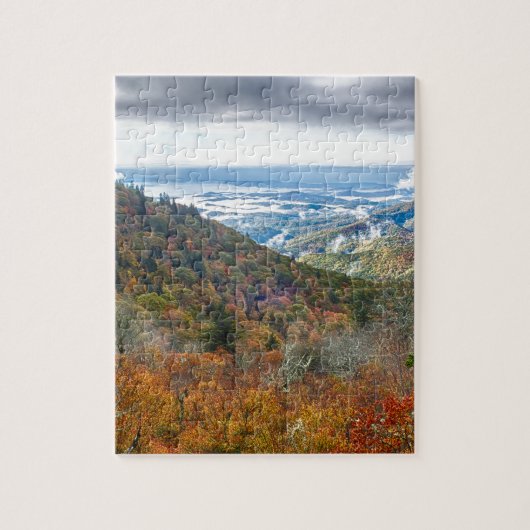 North Carolina Blue Ridge Parkway Smoky Mountains Legpuzzel (Verticaal)