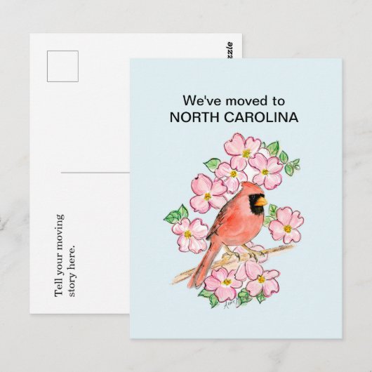 North Carolina Briefkaart (Voorkant / Achterkant)