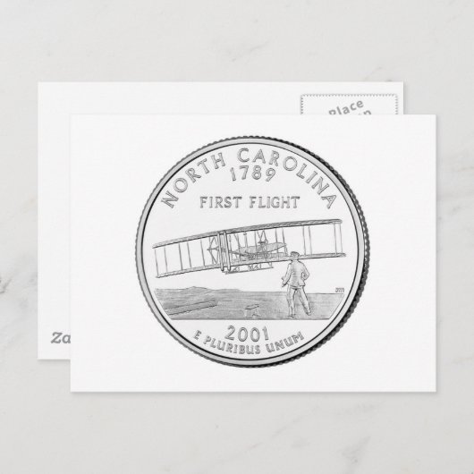North Carolina Briefkaart (Voorkant / Achterkant)