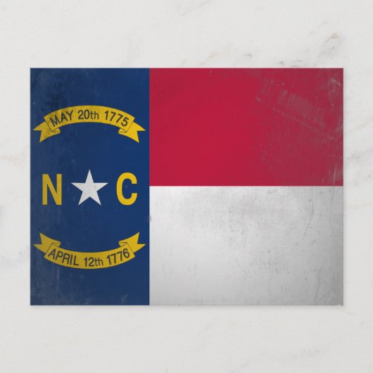 North Carolina Briefkaart (Voorkant)
