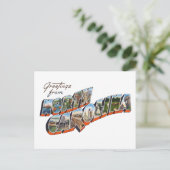 North Carolina Briefkaart (Staand voorkant)