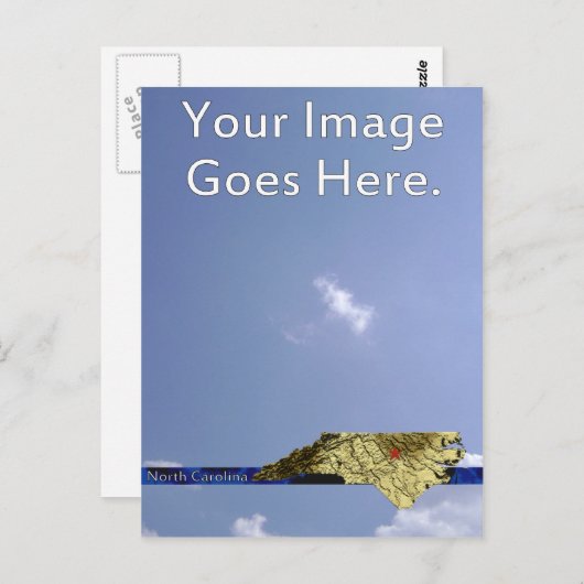 North Carolina Briefkaart (Voorkant / Achterkant)