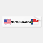 North Carolina Bumpersticker (Voorkant)