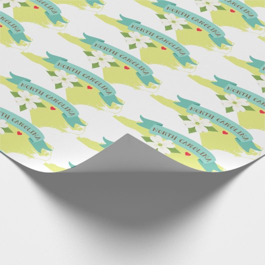 North Carolina Cadeaupapier (Hoek)