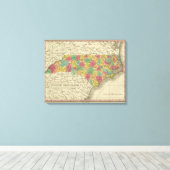 North Carolina Canvas Afdruk (Insitu (Houten vloer))