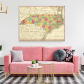 North Carolina Canvas Afdruk (Insitu (Woonkamer))