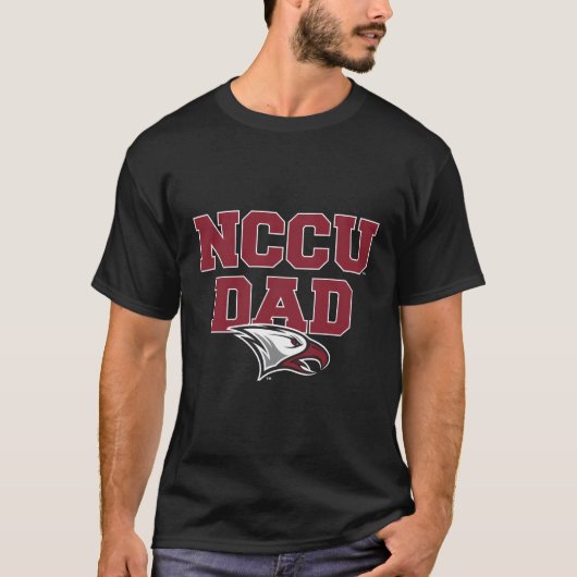 North Carolina Central NCCU Eagle Dad T-shirt (Voorkant)