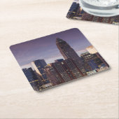 North Carolina, Charlotte, opgeheven uitzicht Kartonnen Onderzetters (Schuin)