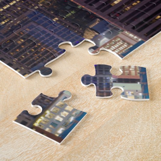 North Carolina, Charlotte, opgeheven uitzicht Legpuzzel (Zijkant)