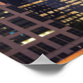 North Carolina, Charlotte, opgeheven uitzicht Poster (Hoek)