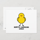 North Carolina Chick Briefkaart (Voorkant / Achterkant)