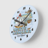 North Carolina Clock Ronde Klok (Hoek)