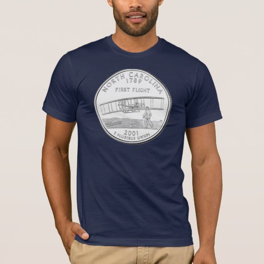 North Carolina - Dark T-shirt (Voorkant)