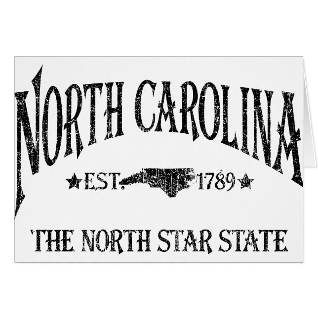 North Carolina - De Noordster Staat (Voorkant Horizontaal)