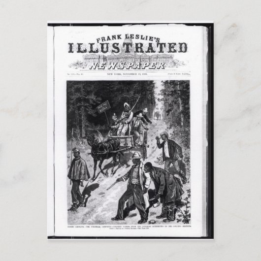 North Carolina, de politieke campagne Briefkaart (Voorkant)