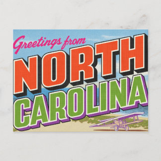 North Carolina First Flight Beach Briefkaart