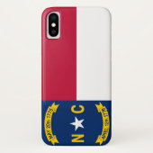 North Carolina Flag Case-Mate iPhone Case (Achterkant)