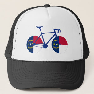 North Carolina Flag Cycling Trucker Pet