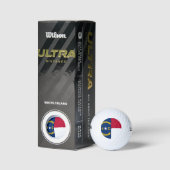 North Carolina Flag Golfballen (Verpakking)