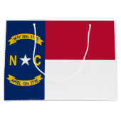 North Carolina Flag Groot Cadeauzakje (Voorkant)