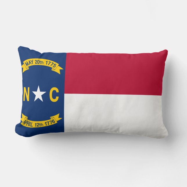 North Carolina Flag Kussen (Voorkant)