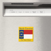 North Carolina Flag Magnet (Insitu (Vaatwasser))