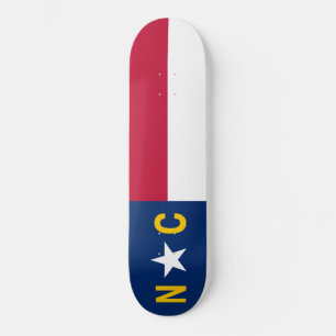 North Carolina Flag Persoonlijk Skateboard