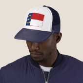 North Carolina Flag Pet (In situ)