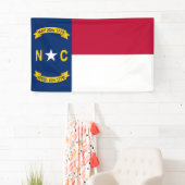 North Carolina Flag Spandoek (Insitu)