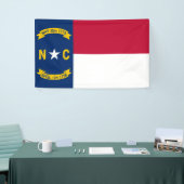 North Carolina Flag Spandoek (Beurs)